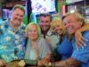 It’s always party time for these good buddies: Larry & Carolyn, Randy Lee and Joyce & Tommy at Johnny’s Pizza Pub.